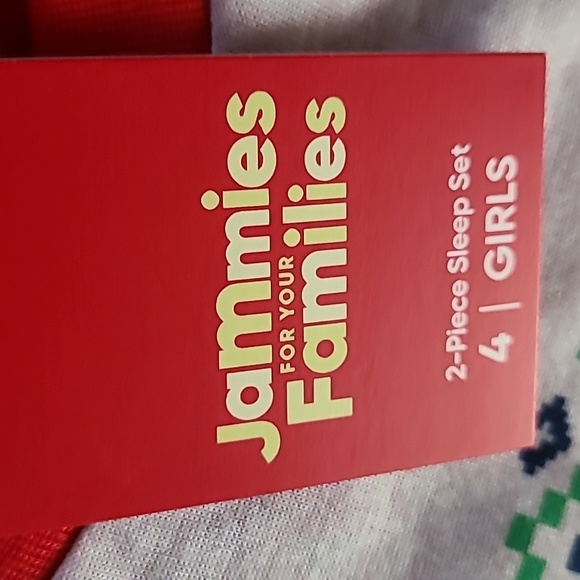 JAMMIES FOR FAMILIES GIRLS 2 PIECE STAR WARS GROGU PAJAMA SET SIZE SMALL 4 - Picture 8 of 14